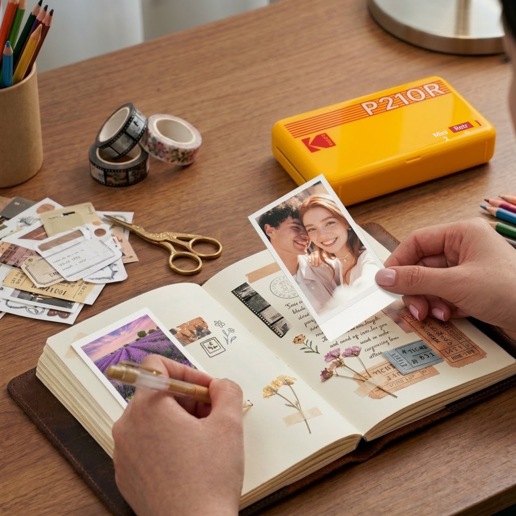 KODAK Mini 2 Retro 2.1x3.4 Inch P210R 38 Sheet Gift Bundle