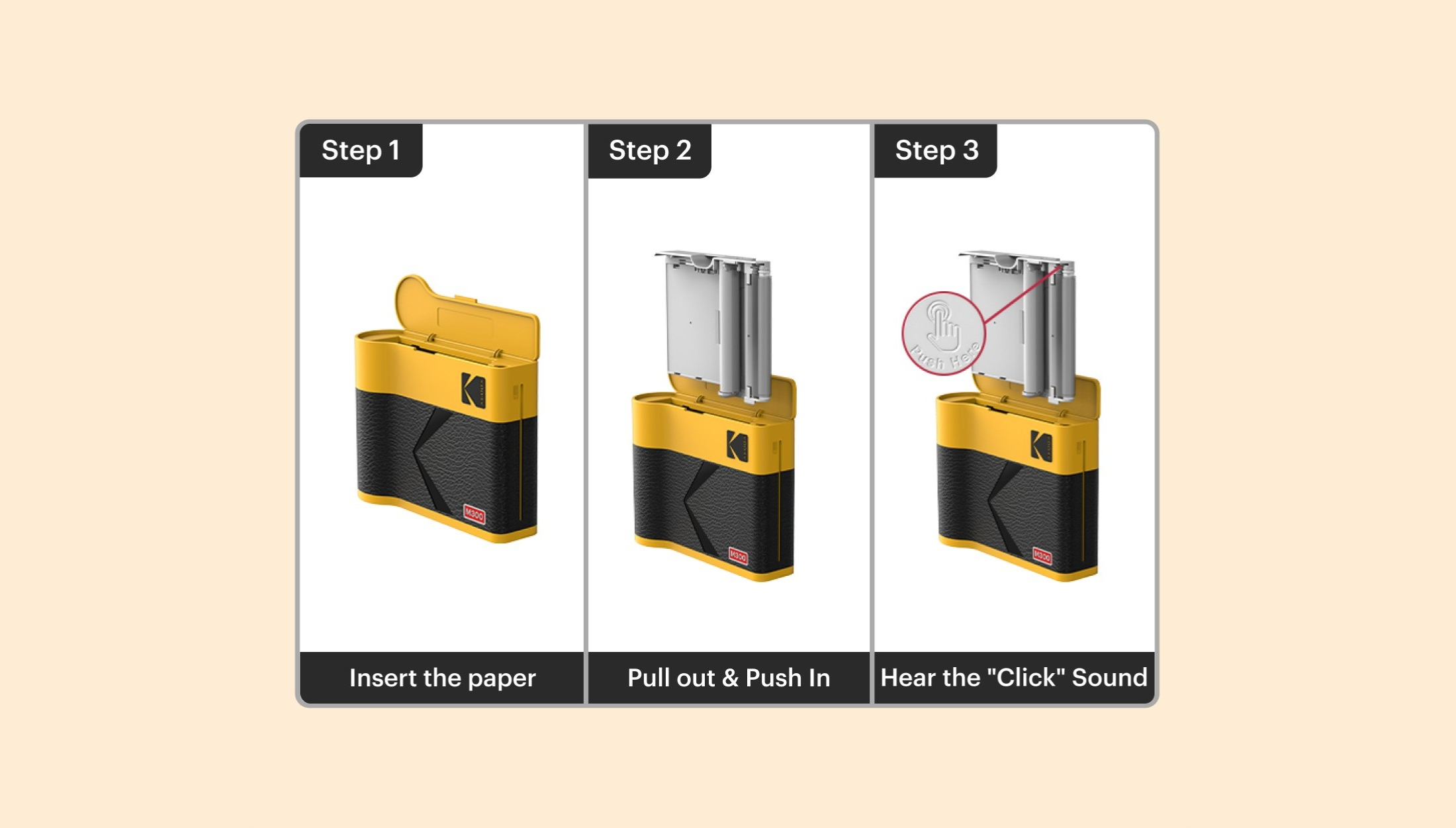 KODAK Mini 3 Era M300 Bundle