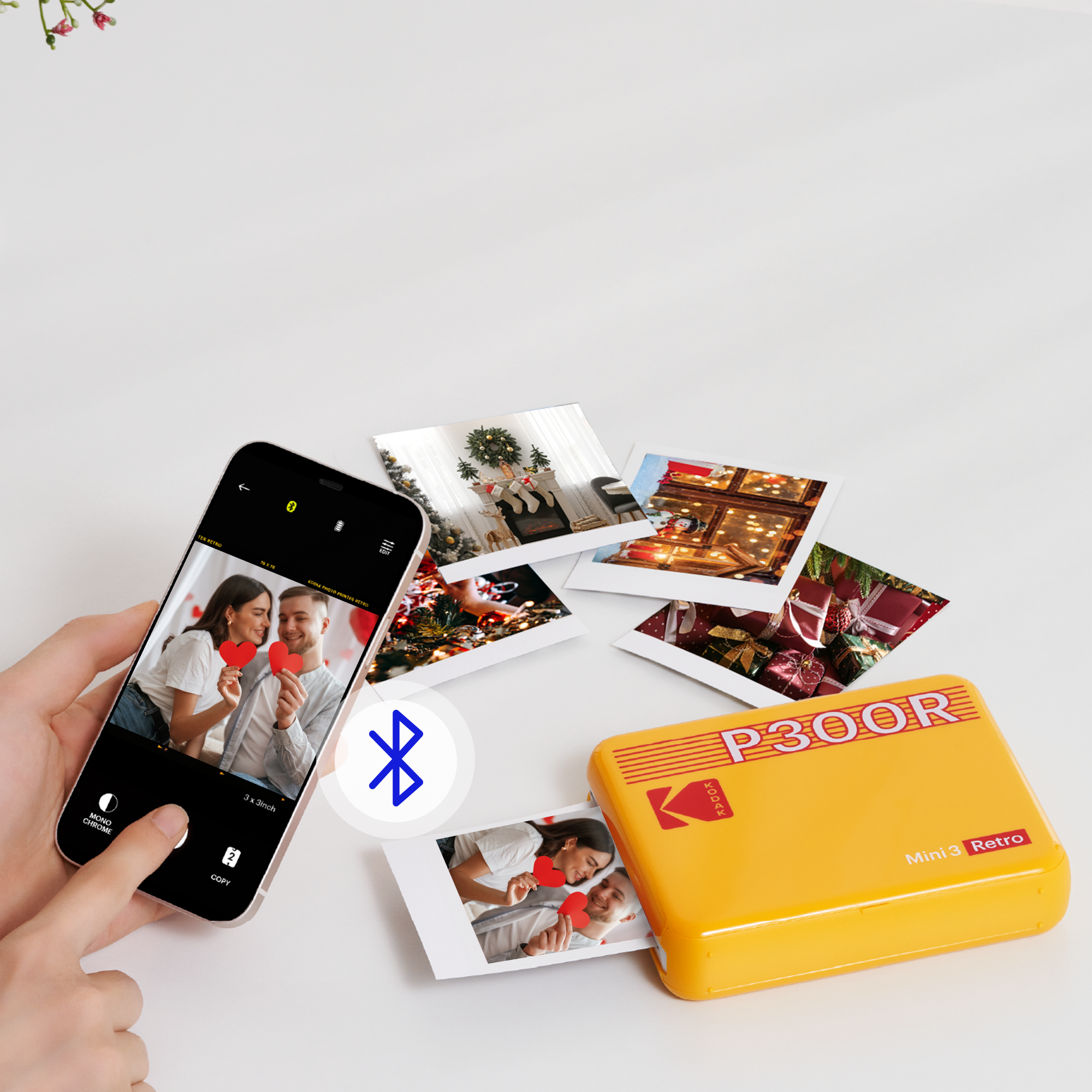 Kodak Mini 3 Retro Portable Instant Photo Printer | 3 x 3 Photo Printer + 60 Sheets Bundle – Kodak Photo Printer Kodak Mini 3 Retro Portable Instant Photo Printer | 3 x 3 Photo Printer + 60 Sheets Bundle – Kodak Photo Printer
